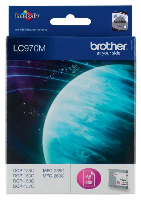 Brother LC970M Original Tintenpatrone Magenta