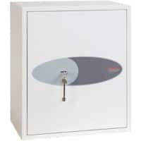 Phoenix Sicherheitßafe Schlüßelverriegelung Fortreß ß1183K 450 x 350 x 550 mm Weiß