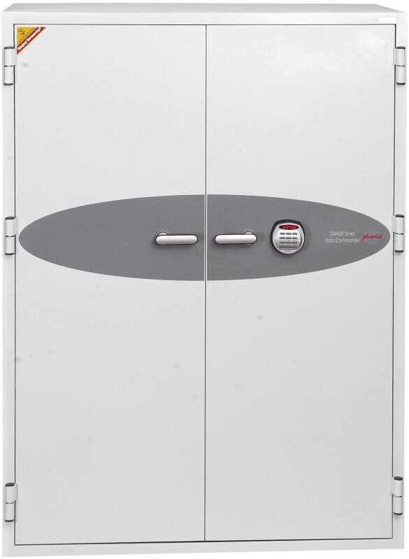 Phoenix Data Commander Datenschutztresor Elektronisch 457 L DS4623E Weiß
