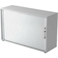 Hammerbacher Aktenschrank V1732S/5/S/CE Grau 1.200 x 400 x 748 mm