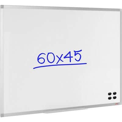 Office Depot wandmontierbares magnetisches Whiteboard lackierter Stahl 60 x 45 cm
