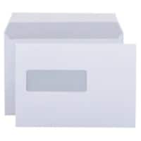Office Depot Briefumschläge Mit Fenster EA5 220 (B) x 156 (H) mm Abziehstreifen Weiß 80 g/m² 500 Stück