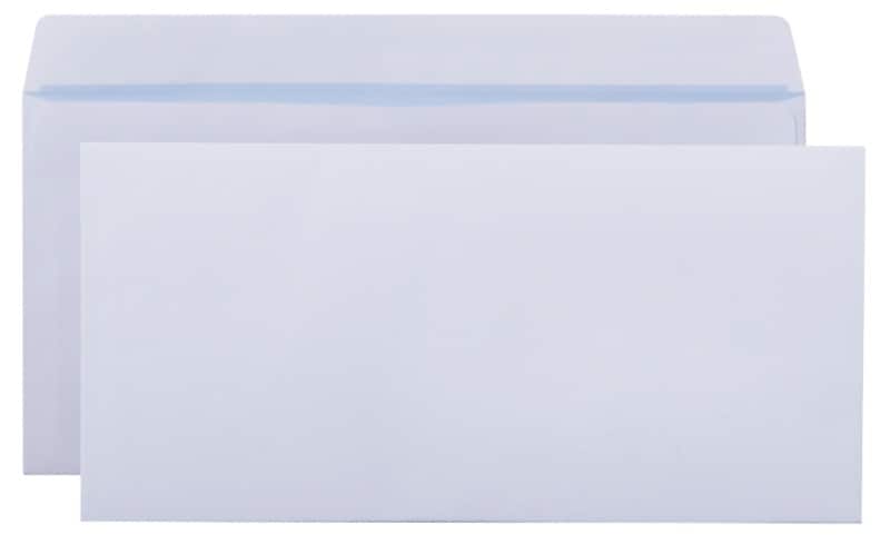 Viking Briefumschläge Ohne Fenster C6/5 229 (B) x 114 (H) mm Selbstklebend Weiß 80 g/m² 500 Stück