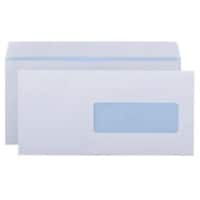 Viking Briefumschläge Mit Fenster C6/5 229 (B) x 114 (H) mm Selbstklebend Weiß 80 g/m² 500 Stück