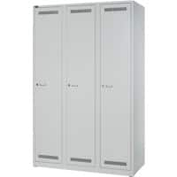 Bisley Light Garderobenschrank GL12T1245 Lichtgrau 1.200 x 500 x 1.850 mm