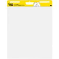 Post-it Super Sticky Flipchartblock Blanko Gelocht 64 x 76 cm Weiß 30 2 Stück à 30 Blatt 