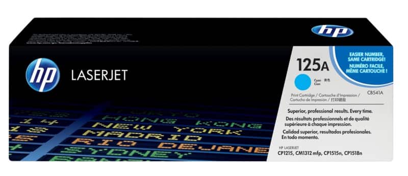 HP 125A Original Tonerkartusche CB541A Cyan