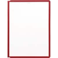 DURABLE Sichttafeln Sherpa® DIN A4 Rot Polypropylen 24,1 x 2,9 x 33,6 cm 5 Stück