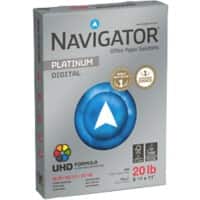 Navigator Multifunktionspapier Druckerpapier 75 g/m² Glatt Weiß 5 Pack à 500 Blatt
