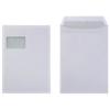 Office Depot Versandtaschen C4 120 g/m² Weiß Mit Fenster Selbstklebend 250 Stück