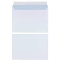 Office Depot Briefumschläge Ohne Fenster C5 229 (B) x 162 (H) mm Abziehstreifen Weiß 100 g/m² 500 Stück