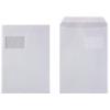Office Depot Briefumschläge Mit Fenster C4 229 (B) x 324 (H) mm Gummiert Weiß 90 g/m² 250 Stück