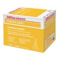 Office Depot Business DIN A4 Druckerpapier 80 g/m² Glatt Weiß 5 Pack à 500 Blatt