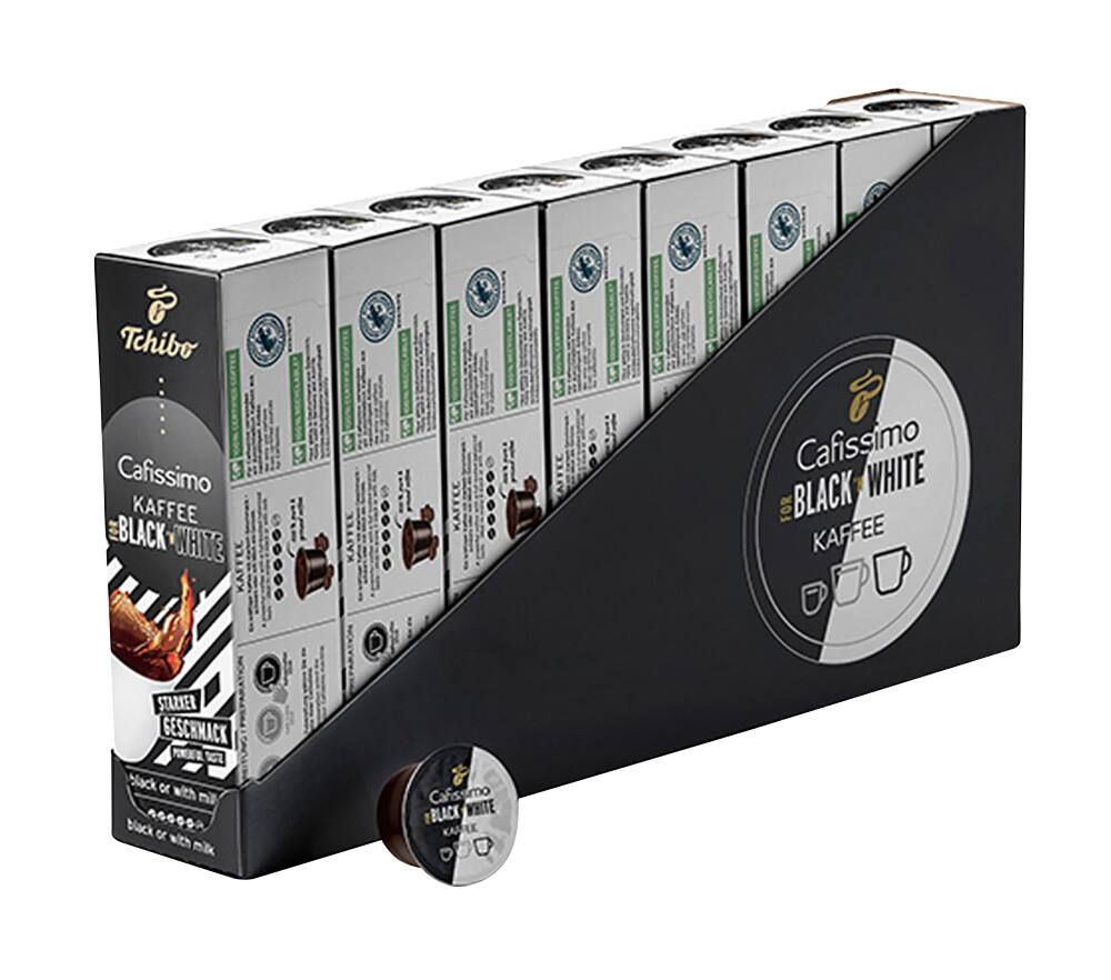 Tchibo Cafissimo For Black N White Kaffeekapseln 80 Stuck A 7 5 G Viking De