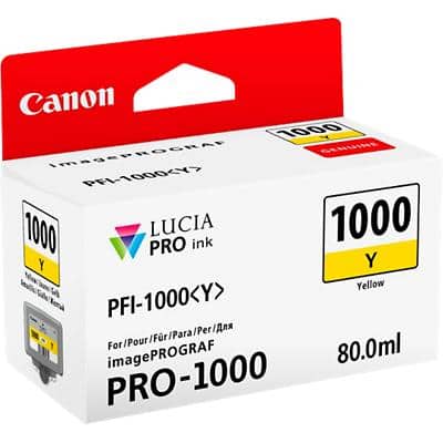 Canon PFI-1000Y Original Tintenpatrone Gelb