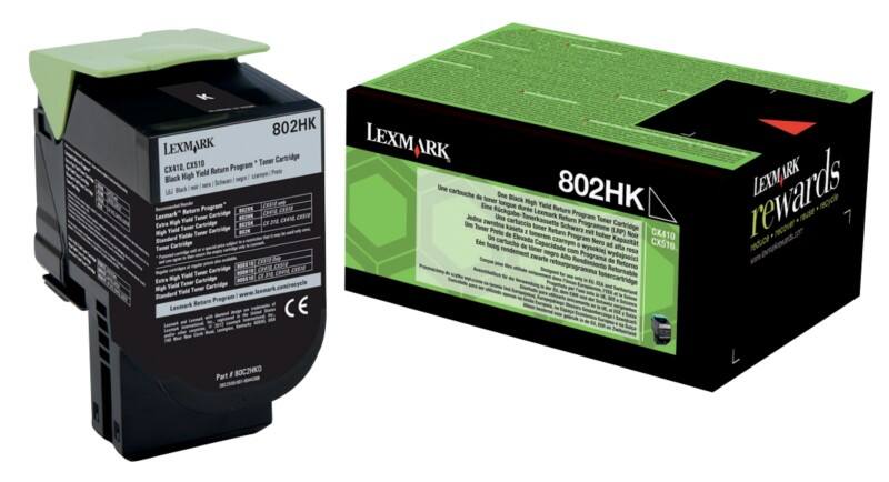 Lexmark Original Tonerkartusche 80C2HK0 Schwarz