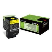 Lexmark Original Tonerkartusche 80C2HY0 Gelb