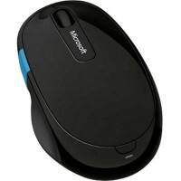 Microsoft Kabellose Ergonomische Maus Sculpt Comfort Laser Blau Track Für Rechtshänder Blautooth Schwarz