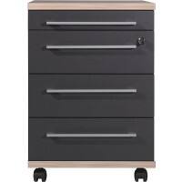 GERMANIA Rollcontainer Duo Anthrazit 420 x 450 x 600 mm