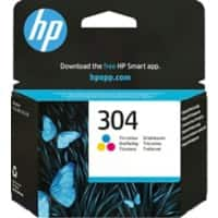 HP 304 Original Tintenpatrone N9K05AE Cyan, Magenta, Gelb