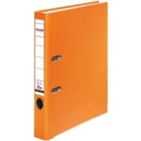 Falken PP-Color Ordner DIN A4 50 mm Orange 2 Ringe PP-Color Pappkarton