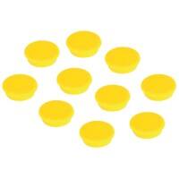 Franken Magnete HMS3604 Gelb 3,8 cm 10 Stück