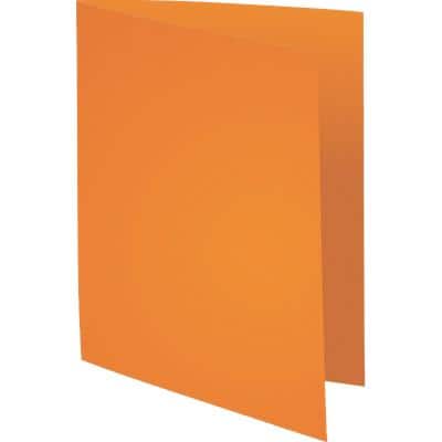Exacompta Einlegemappen Super 60 DIN A4 Orange Karton 22 x 31 cm 250 Stück
