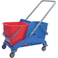 BETRA Reinigungswagen 406030 blau 2 x 25 Liter