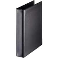 Leitz Ringbuch DIN A5 Karton, Polypropylen 2 Ringe 25 mm Schwarz