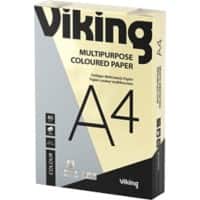 Office Depot DIN A4 Farbiges Papier Gelb 80 g/m² Glatt 500 Blatt