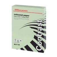 Office Depot DIN A3 Farbiges Papier Grün 80 g/m² Glatt 500 Blatt
