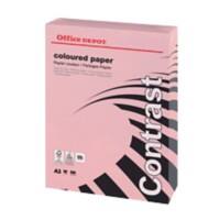 Office Depot DIN A3 Farbiges Papier Rosa 80 g/m² Glatt 500 Blatt