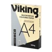 Viking DIN A4 Farbiges Papier Creme 160 g/m² Glatt 250 Blatt