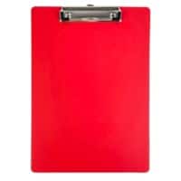 Office Depot Klemmbrett Rot DIN A4 23,5 x 34 cm PVC (Polyvinylchlorid)