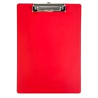 Viking Klemmbrett A4, foolscap Pappkarton, PVC (Polyvinylchlorid) Rot Hoch