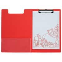 Office Depot Klemmbrettmappe Rot DIN A4 23,5 x 34 cm PVC (Polyvinylchlorid)
