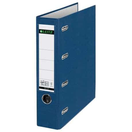 Leitz Doppelordner 1012 2 x DIN A5 quer Rückenbreite: 75 mm Blau 4 Bügel 101