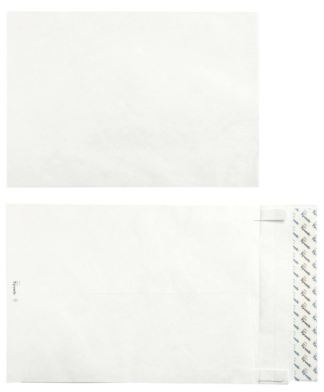Tyvek Luftpolster-Versandtaschen E4 55 g/m² Weiß Ohne Fenster Abziehstreifen 305 x 406 mm 100 Stück
