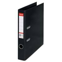 Esselte No.1 VIVIDA Ordner DIN A4 52 mm Schwarz 2 Ringe 811470 PP (Polypropylen) Hochformat