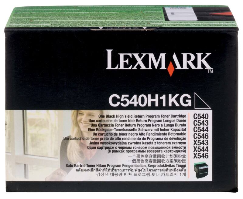Lexmark Original Tonerkartusche C540H1KG Schwarz