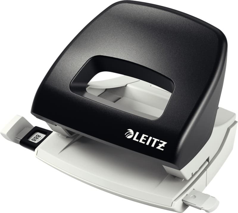 Leitz NeXXt 2 Löcher Locher Kunststoff, Metall 16 Blatt 5038 Schwarz