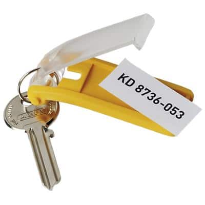 DURABLE Schlüsselanhänger Key Clip 65 x 25 x 12 mm 6 Stück