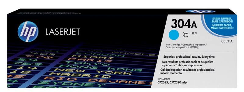 HP 304A Original Tonerkartusche CC531A Cyan