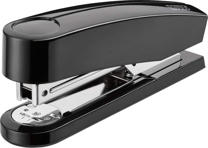 Novus NOVUS OFFICE Heftgerät B 2 Halbstreifen 25 Blatt Schwarz 24/6, 26/6 Kunststoff, Metall