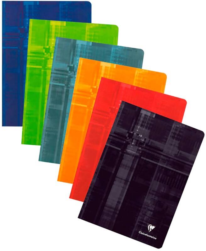 Clairefontaine A4 kartoniertlaminiert Notizbuch mit 60 Linierten Blättern