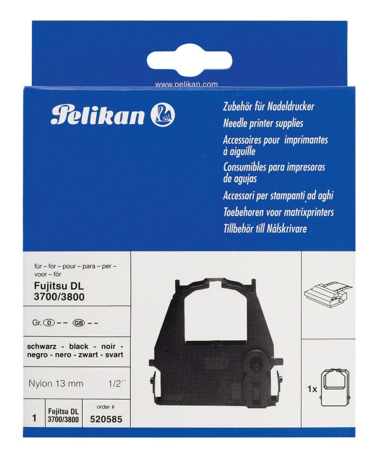 Pelikan Farbband 520585 1,3 cm Schwarz