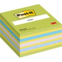 Post-it Haftnotizenwürfel 76 x 76 mm Farbig sortiert 450 Blatt