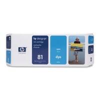 HP 81 Original Tintenpatrone C4931A Cyan