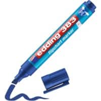 edding 383 Flipchart Marker Breit Keilspitze Blau