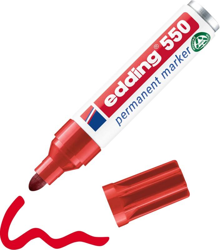 edding Permanentmarker 550-02 Rot